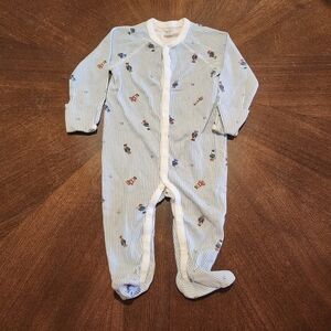 Ralph Lauren Button Up Sleeper 9mo